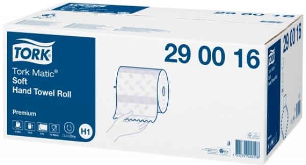 Tork Matic H1 Handtuchrollen weiß, 100 m x 6 Rol.